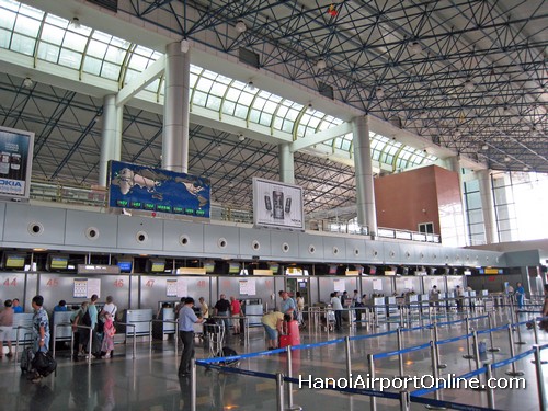 Hanoi Airport Check-in Counters