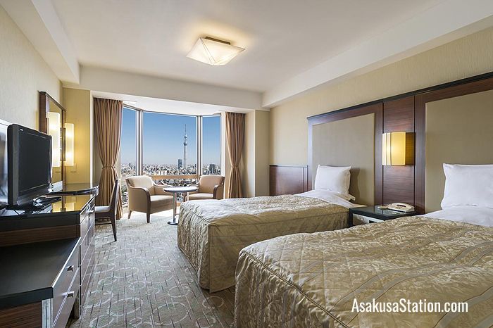 Twin Room at Asakusa View Hotel