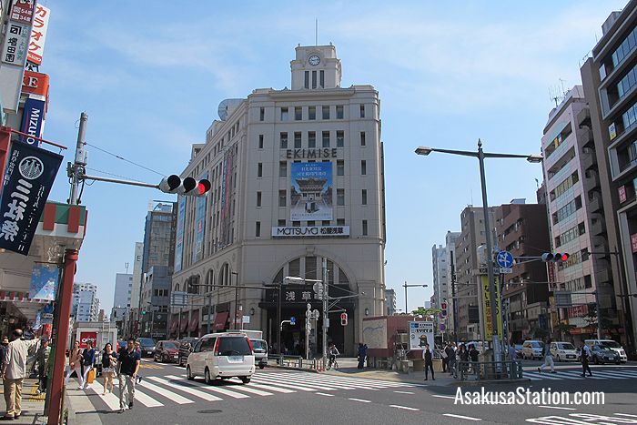 The Ekimise Asakusa building