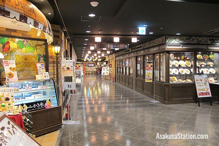 The dining section has free Wi-Fi internet access