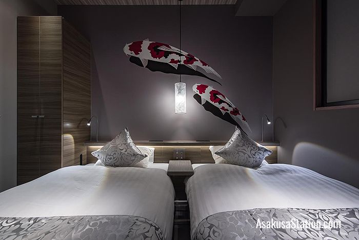 Twin room at Hotel Ann Asakusa