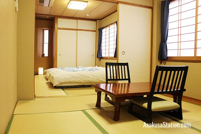 Superior room at Ryokan Kamogawa