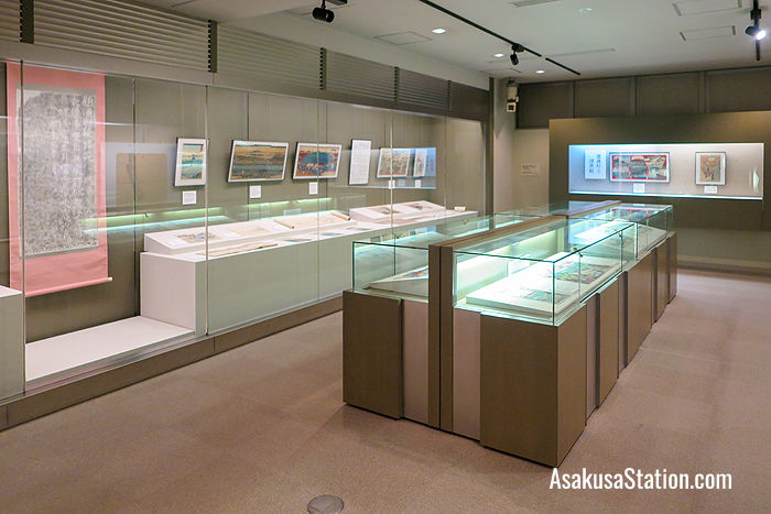 The 3rd floor display area