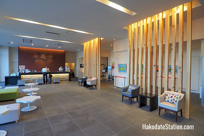 Hotel Lobby and Restaurant Entrance