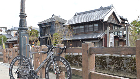 Traditional buildings in Sawara
