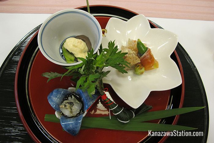 An assortment of delicate entrées