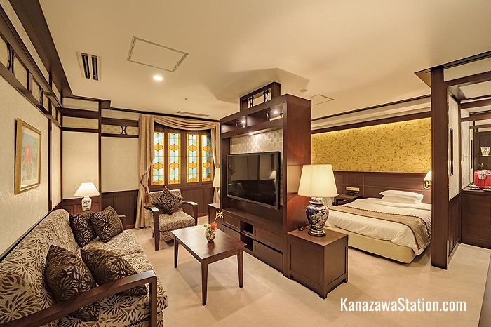 Guest room interior