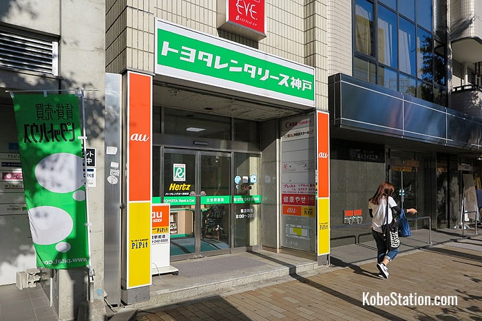 Toyota Rent-a-Car Sannomiya Branch