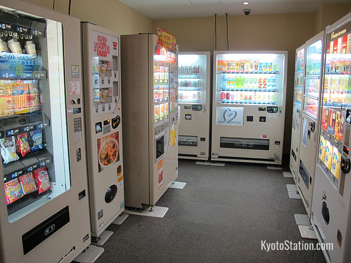 The vending machine corner