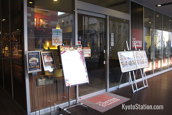Coffee Standard serves sandwiches, sweets, and other light meals
