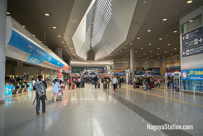 Kansai Airport transportation plaza