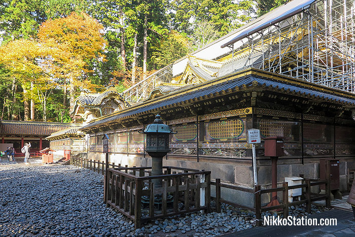 Scaffolding at Toshogu