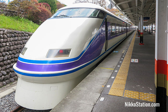 The Spacia Kegon at Platform 6, Tobu Nikko Station
