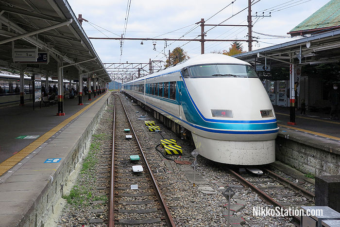 The Spacia Kegon at Tobu Nikko Station