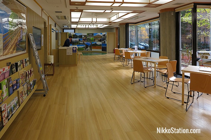 Inside the Tourist Information Center