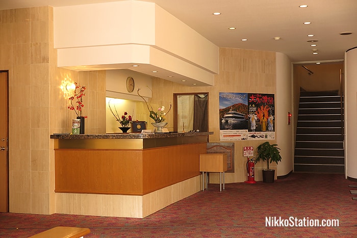 The 24-hour front desk