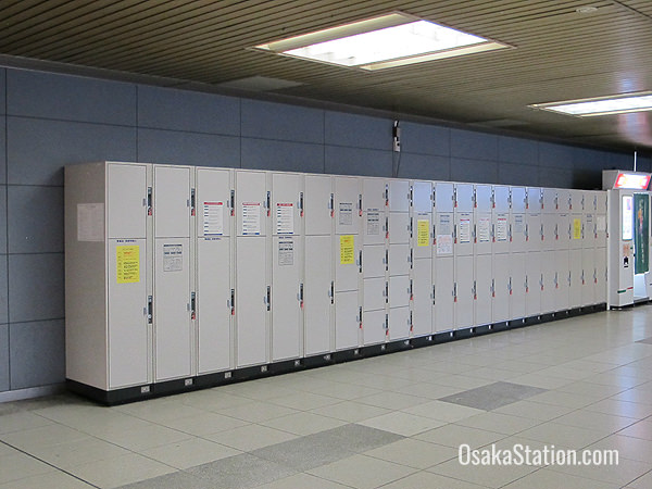 1st floor lockers