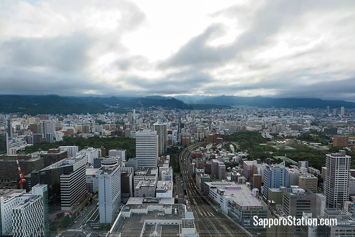 Looking west towards Niseko
