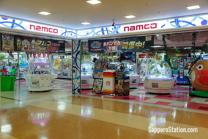 Namco amusement arcade in the 1-jo Kan building