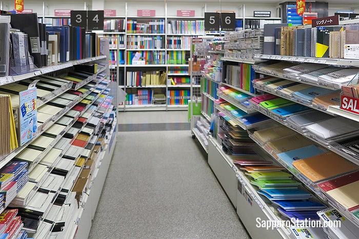Office supplies on the 2nd floor