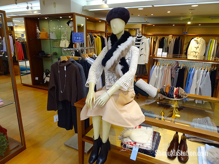 Womenswear department