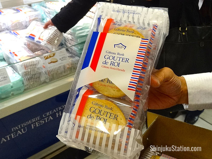 Gateau Rusk is bestselling treat on the food floor