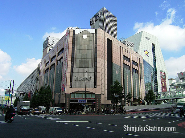 Lumine has three malls grouped around and near Shinjuku Station’s South Exit