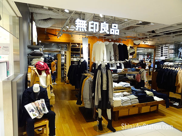 Japanese retailer Muji specializes in minimalist household goods and clothing
