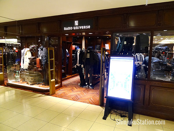Nano-Universe is a midrange casual wear retailer