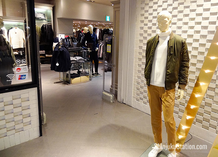 Beams at Lumine Est Shinjuku