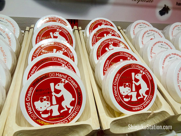 Cosmetics Makanai sells Hello Kitty hand cream