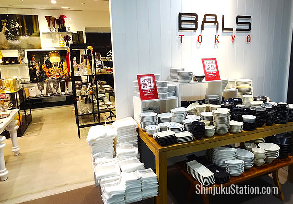 Bals Tokyo has high-end home furnishings and accessories