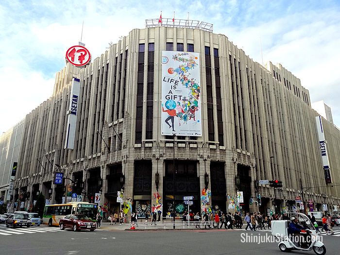 Isetan Shinjuku is housed in an opulent 1933 building near Shinjuku Station