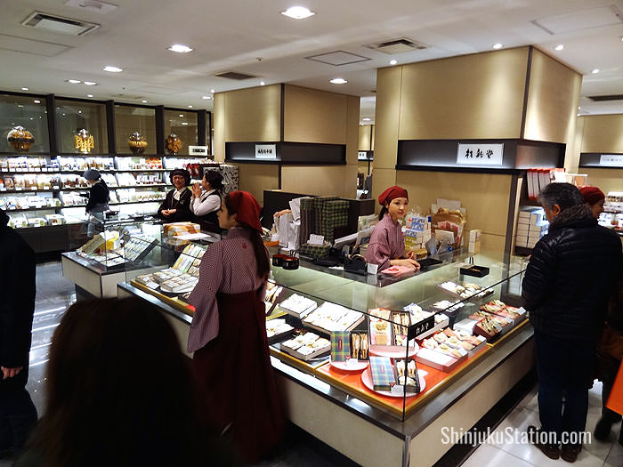 The first basement is chock-full of deli counters with a myriad of food choices