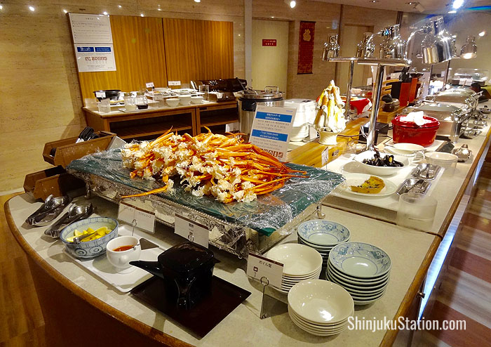 The Prince Viking buffet restaurant on the second basement is known for its crab legs