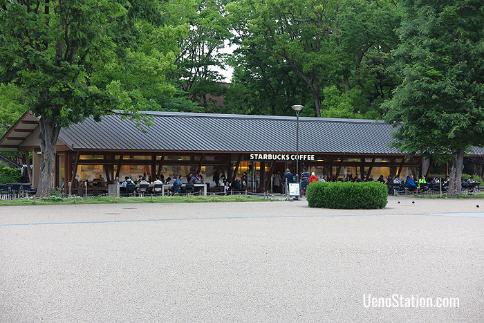 Starbucks in Ueno Park