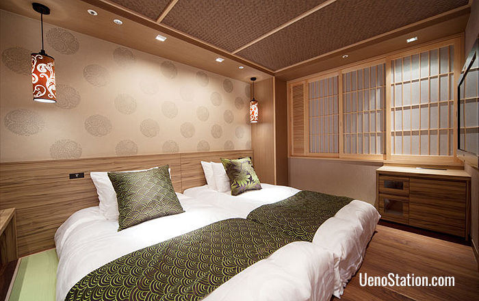 Twin Room at Hotel Coco Grand Ueno Shinobazu