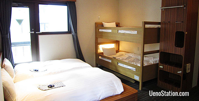Family room with bunk beds