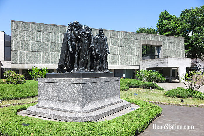 The Burghers of Calais by Auguste Rodin at the National Museum of Western Art