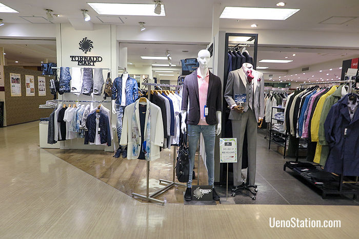 Men’s fashion on the 7th floor