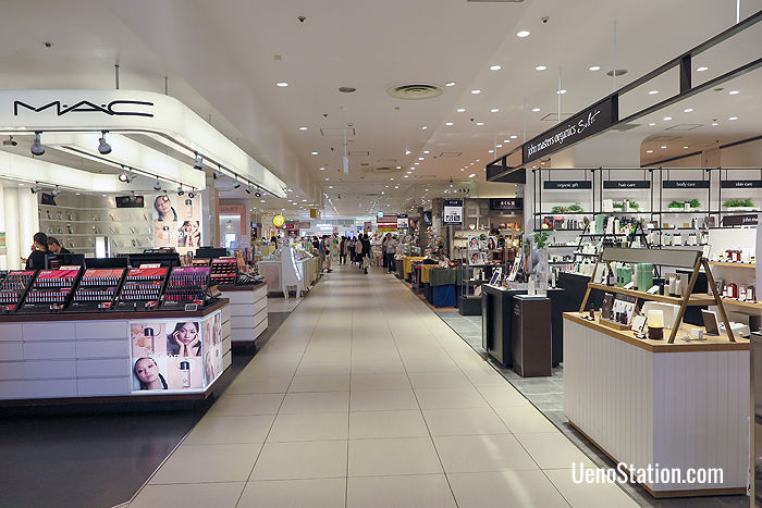 The 1st floor at Ueno Marui