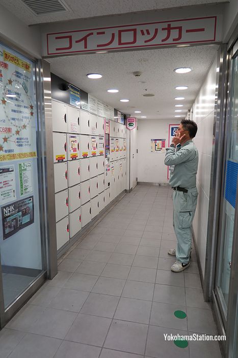 The 1st floor Sotetsu Line locker room