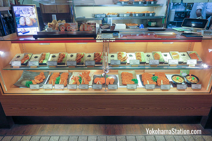Tonkatsu Wako’s bento lunch box counter