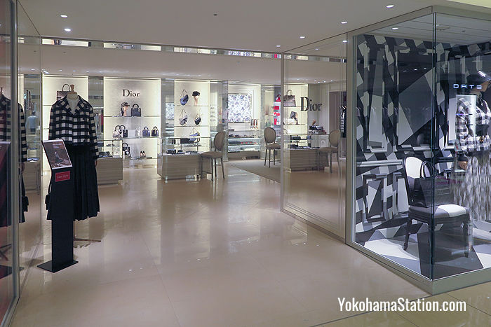 A Dior boutique on the 2nd floor