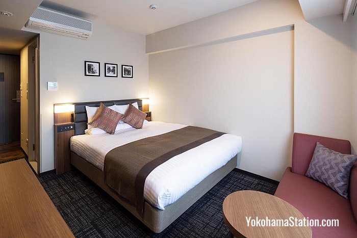 Standard Double Room at Hotel Mystays Yokohama Kannai