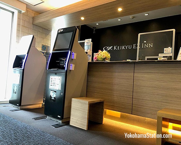 The 24-hour front desk