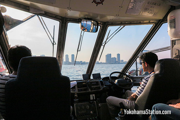 The view from the driver’s seat